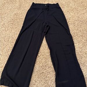 Women's Black Playa Wide-Leg Pants